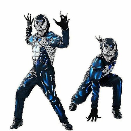 Venom Muscle Kostym för Kid Boy Jumpsuit