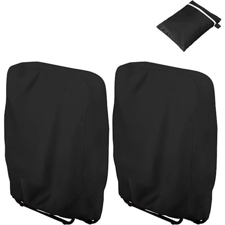 2 kpl - Taitettava puutarhatuolin suojus - Vedenpitävä - Tuulenpitävä - Anti-UV