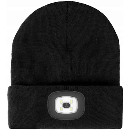 Vintermössa Procera Czapka Svart LED Universal Storlek [DB]