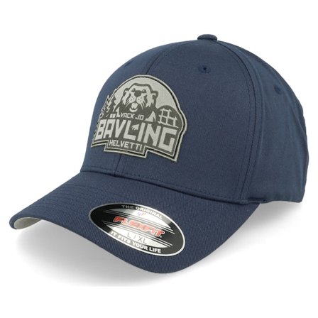 Scenes - Bleu flexfit Casquette - Bävling Navy Flexfit @ Hatstore