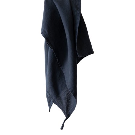 Tell me more Kökshandduk i linne 50x70 cm, night blue | Inredning > Textil > Produkter av Lin > Kökshandduk | Bagaren och Kocken