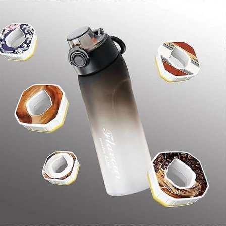 2025 720ML Smaksatt Vattenflaska med 7 Frukt Doftflaska med 1 Smak Pod