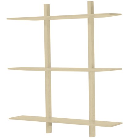 Muubs Noir vägghylla 90x100 cm, light ivory | Inredning > Hyllor > Hylla | Bagaren och Kocken