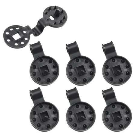 Høj kvalitet 50 stykker Sol Skygge Net Klud Plastik Clips Sturdy Heavy Duty Lock Grip Fix Clamp