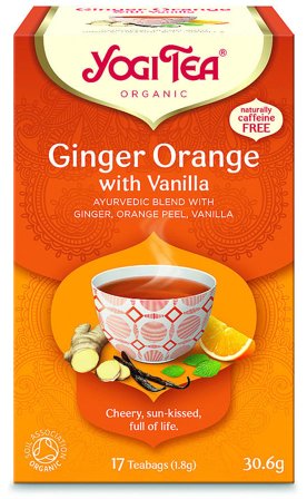 Yogi Yogi Tea Ginger Orange Vanilla 17 breve, Helse & Madvarer, Te, Øvrig Te