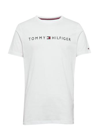 Cn Ss Tee Logo T-shirt Hvid Tommy Hilfiger