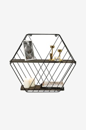 Homitis - Vägghylla Anemone - Brun - Vägghyllor - Från Homeroom