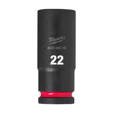 Milwaukee Shockwave Impact Duty Krafthylsa 1/2" fyrkant, djup 22 mm, Skruva