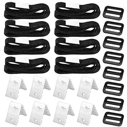 Pack Swimming Pool Cover Roller Fixing Straps Kit Swimming Belt Replacement Accessories For Mobile [DB]