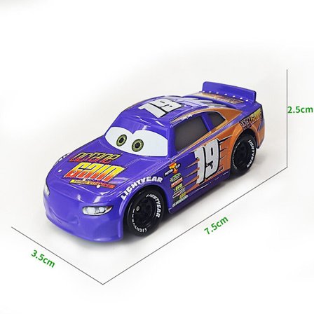 Disney Pixar Bilar Och Plan Lot Blixten 1:55 Diecast Modell Leksaker Gåva Lös Bil