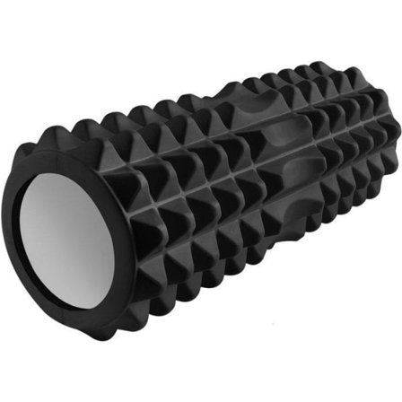 Skumrulle / Foamroller Massage - Træning Sort