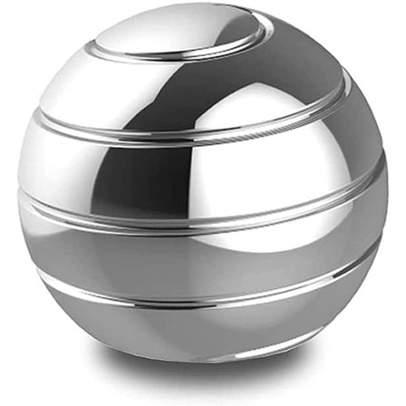 Skrivbordsleksaker i rörelse, helkroppsoptisk illusion Fidget Spinner Ball, skapar en sinnesböjande optisk illusion av kontinuerligt flödande 