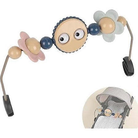 Lekbåge till babygym - Googly Eyes lekbåge för barnvagn
