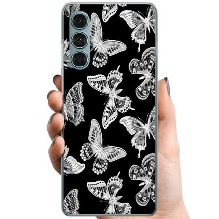 Motorola Moto G200 5G TPU Mobilcover Sommerfugl