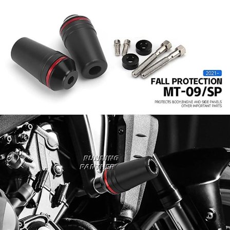 Uusi rungon liukusäädin, putoamissuoja Yamaha MT09 mt09 MT-09 MT 09 SP 2021 2022 2023 Engine Graud