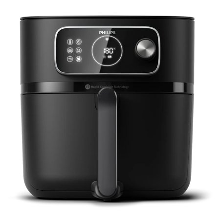 Philips HD9876/90 Airfryer Combi 7000 Series XXL Connected 8,3L kapasitet, Rapid CombiAir-teknologi, automatisk matlaging