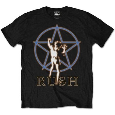Rush Herr Starman Glow kortärmad T-shirt