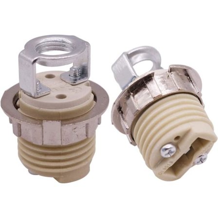 4 kpl LED G9 -lampunkanta, erikoiskeraaminen lampunkanta, lampunpidin, oven korkeus 35 mm, kierteiden halkaisija 21 mm