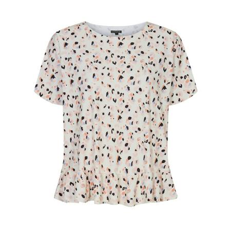 Liberté Alma Frill T-shirt inbo, Dame T-shirts, Størrelse: Xl/2Xl