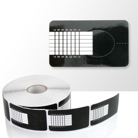 500 St Nagelmallar Till Akryl Och Gelenaglar Svart