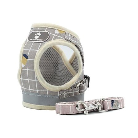 Hundsele koppel Set för små hundar Katter No Pull Reflex träningsväst