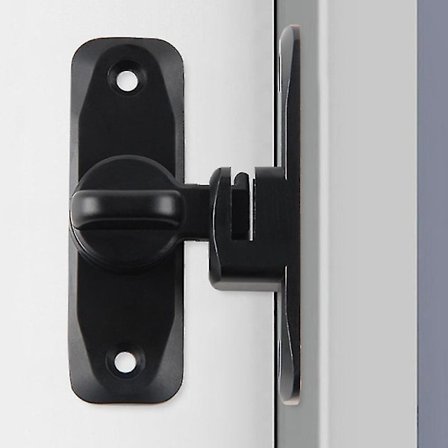 90/180 Graders Dørlåsbøyle, Rettvinklet Bøyle, Dørbøyle, Bolt Låse for Stalldør, Skyvedørslås, Skapslås -