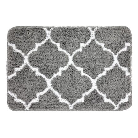 Luksuriøs baderomsmatte, myk og absorberende mikrofiber baderomsmatte