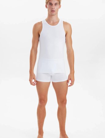 JBS Jbs 2-Pack Singlet Bamboo - White - M