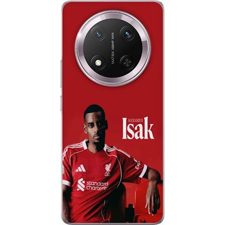 Kompatibelt Mobildeksel til Honor Honor Magic7 Lite Alexander Isak plakat Liverpools fotballdrakt Sveriges landslagsspiss Premier League angrep kunst