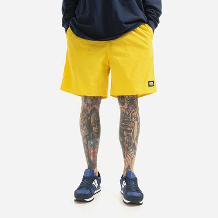 Huf, Casual Shorts Geel, Heren, Maat:XL,nylon