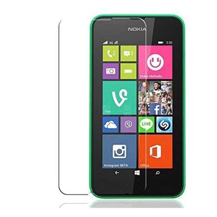 Nokia Lumia 530 -näytön suojus karkaistua lasia varten Transparent