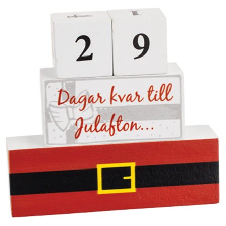 Julkalender/Kalender Trä Jul