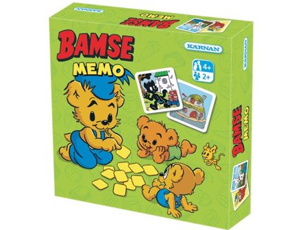 KÄRNAN Spel Memo Bamse - Lyreco - Skola och förskola - Lekmaterial - Spel - Från 3 - 4 år