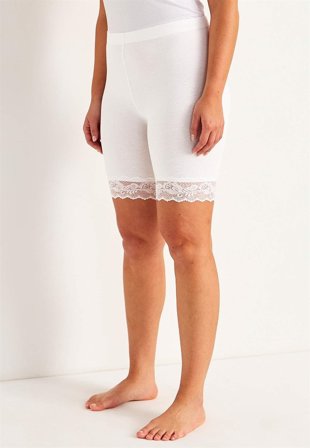 Cellbes of Sweden - Cykelshorts med blonde Josefin i hvid til damer i størrelse 50/52