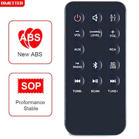 Fjärrkontroll Ri0004 för Logitech Z607 Z606 5.1 Surround Sound Speaker Trådlöst Bärbart Högtalarsystem