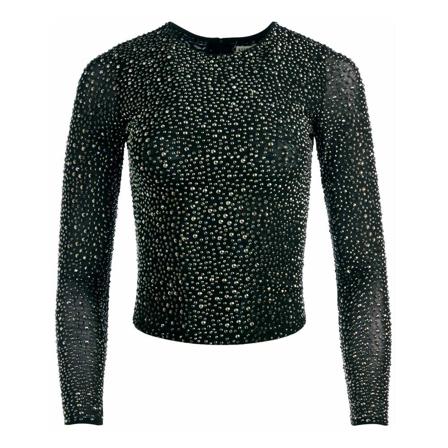 Alice + Olivia, Blouses Zwart, Dames, Maat:S