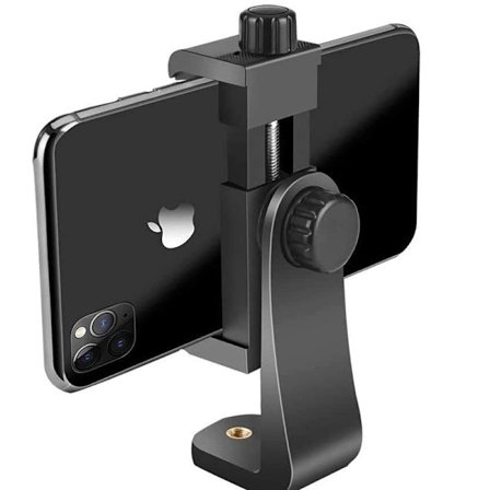 Apore Universal Mobiltelefon Stativadapter Smartphone Holder Kompatibel med Stativ