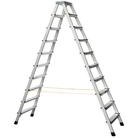 Zarges WSPE Wienerstege 2x10 steg, Stegar & ställningar