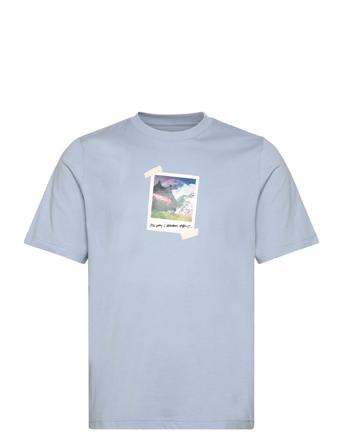 M All Day I Tee Sport T-Kortærmet Skjorte Blue Adidas Sportswear