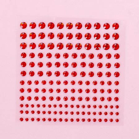 1 ark 165 stk 3456 mm rhinestone klistermærker Krystal juveler klistermærke