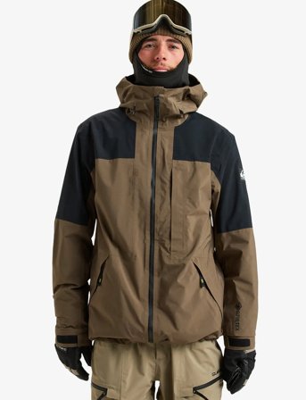 Quiksilver Forever Stretch Gore-Tex Jk - Brown - S