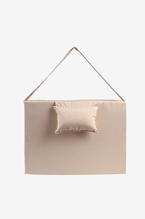 Hanah Home - Hopfällbar madrass Maya - Beige - Strandmadrasser - Från Homeroom