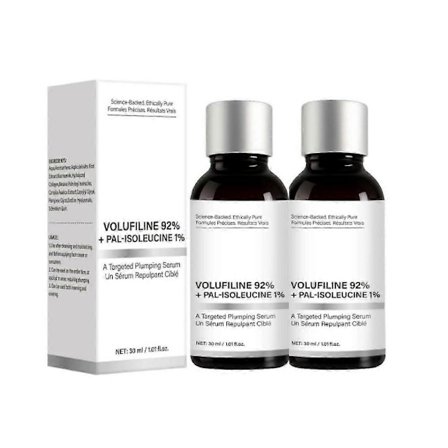 Volufiline 92% + Pal-Isoleucine 1% Plumping Anhydrous Serum, Volufiline Serum, Ansiktsvård för Volymförlust, Hudelasticitet, 30ml
