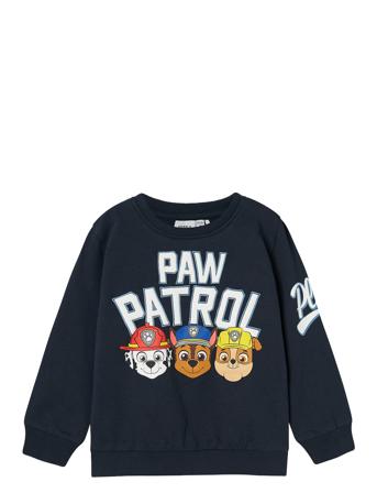 Nmmjokba Pawpatrol Sweat Unb Noos Cplg Tops Sweat-shirts & Hoodies Sweat-shirts Navy Name It