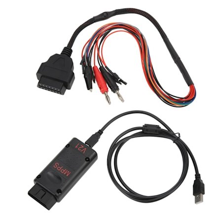 Högprecisions ECU Chip Tuning Verktyg 12-24V ABS Tricore Kabel Scanner Fordonsdiagnostik
