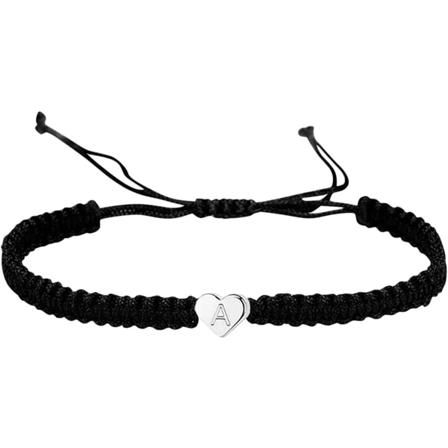 Platerte hjerte-strenger armbånd for kvinner menn tenåringsjenter B