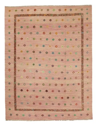 297X394 Tappeto Kilim Nimbaft Moderno Grandi (Lana, Afghanistan) Carpetvista