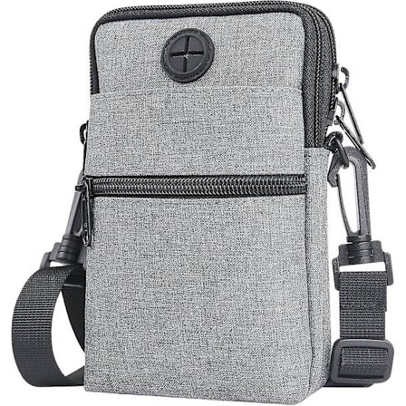 Mænds Skuldertaske. Tyverisikker Sling Bag med Flere Lommer Lille Taske. Vandafvisende Mænds Gave