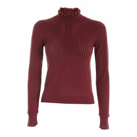 See by Chloé, Rosso knitwear Czerwony, Kobieta, Rozmiar: M