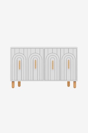 Hanah Home - Skænk Tiger - Hvid - Skænke & sideboards - Fra Homeroom